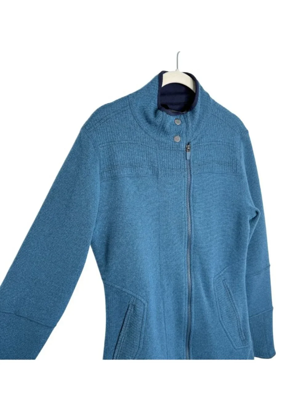 Title Nine Swacket Tunic Blue Jade Heather, S - Picture 4 of 12